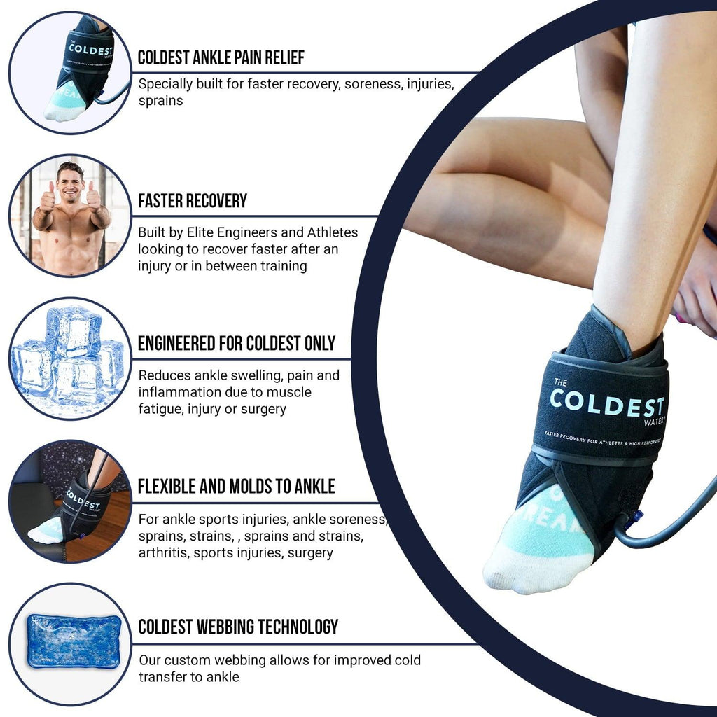 Air Compression Ankle Ice Pack - Coldest