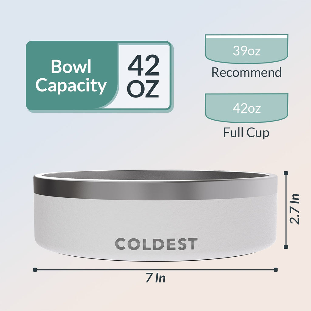 Coldest Dog Bowl 42oz - Coldest